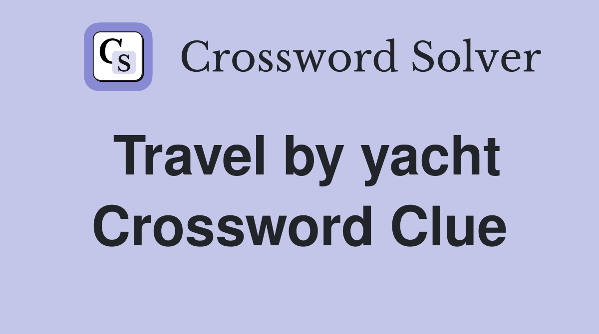 yacht dock crossword clue